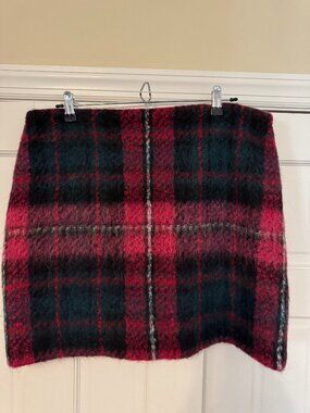 Lauren Ralph Lauren Plaid Pencil Mini Skirt
